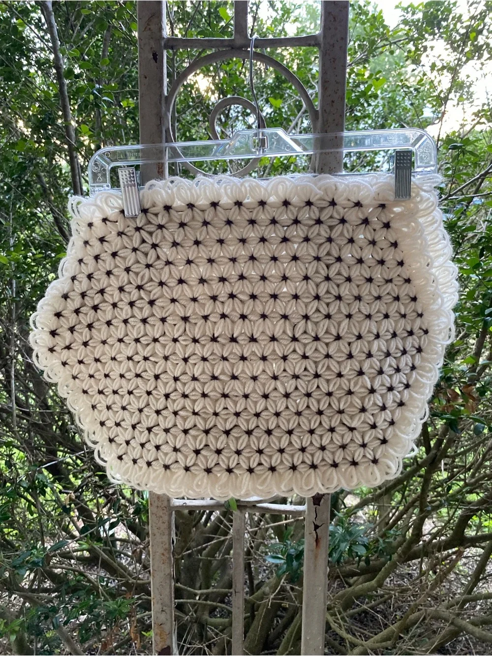 Placemats set of 4 Woven/Crochet